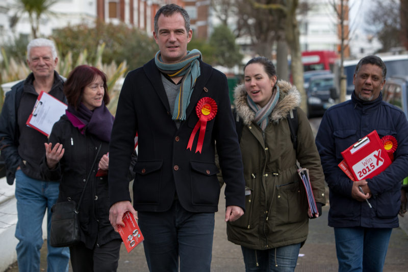 Peter Kyle Campaigning