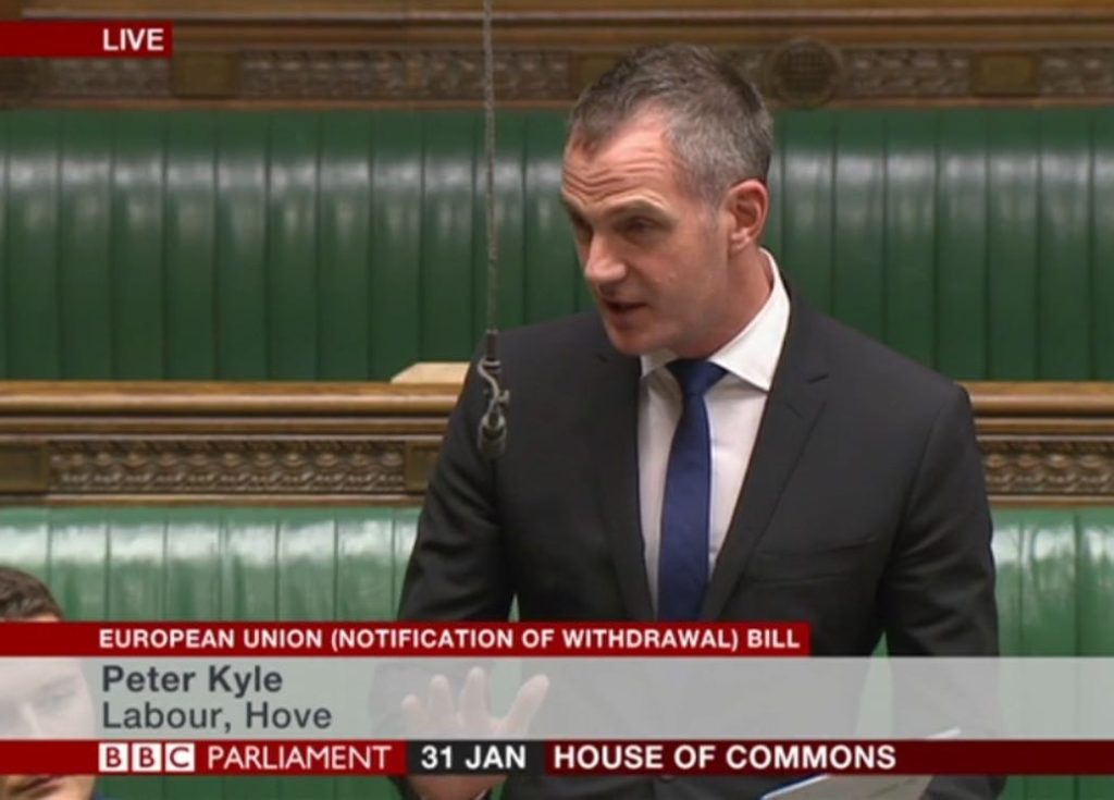 Peter Kyle Parliament