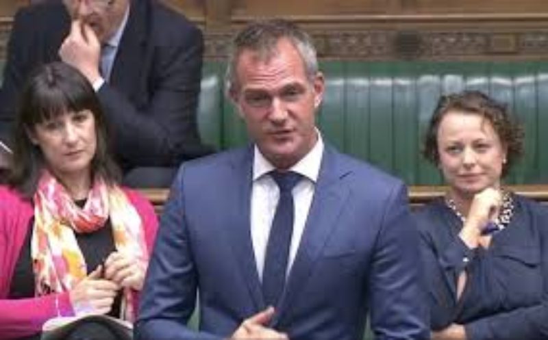 Peter Kyle MP speaking in Parliament 