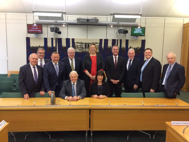 The BEIS Select Committee met Sir David Attenborough to discuss climate change 