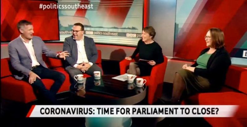 Peter Kyle on BBC South East discussing Coronavirus.