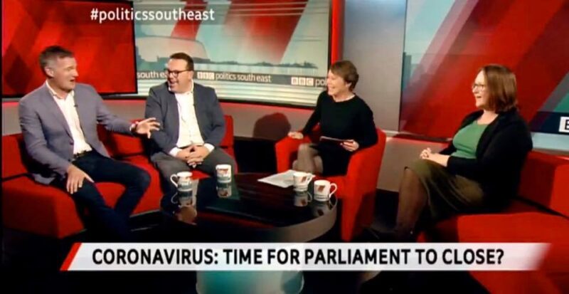 Peter Kyle on BBC South East discussing Coronavirus.