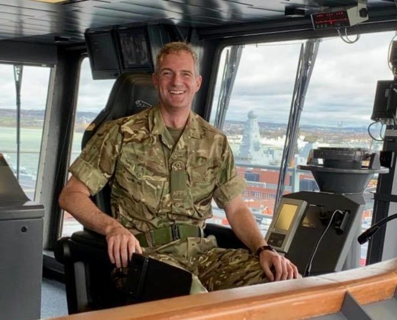 When the captain of the Queen Elizabeth invites you to jump into his chair on the command deck, you don