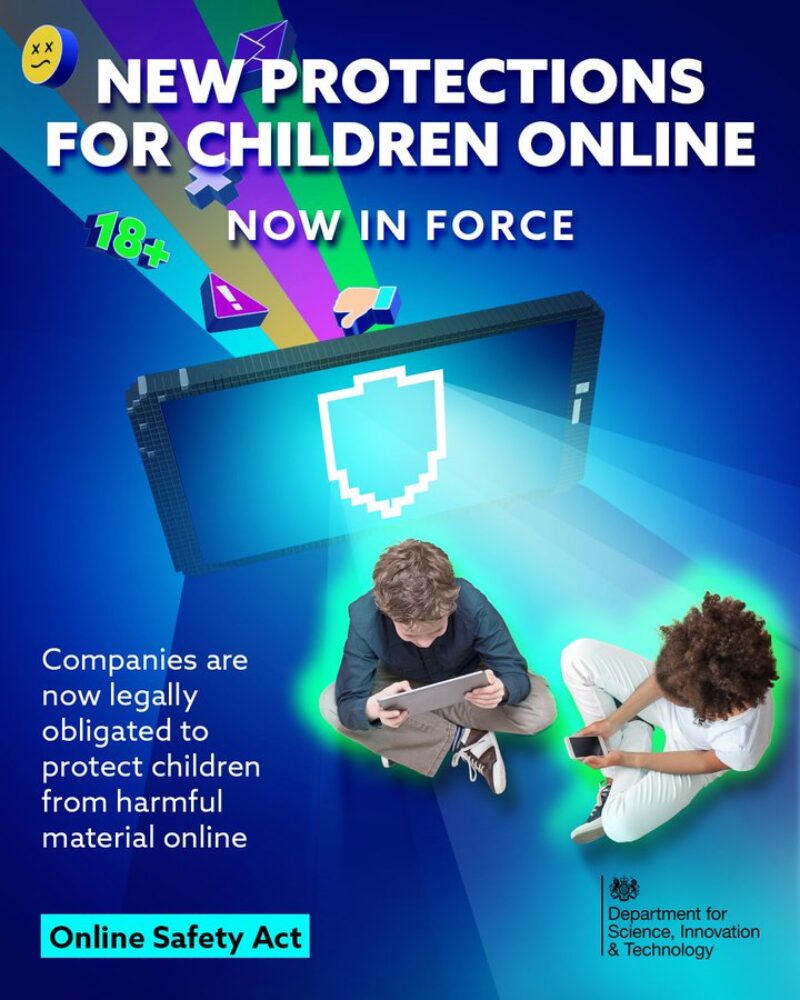 New protections for children online now in force
