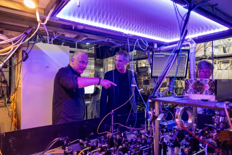 Peter Kyle visits Sussex University