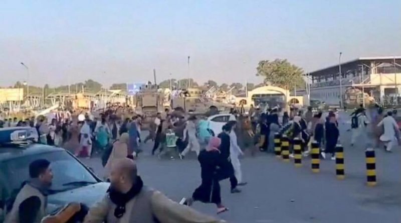 The airport in Kabul.