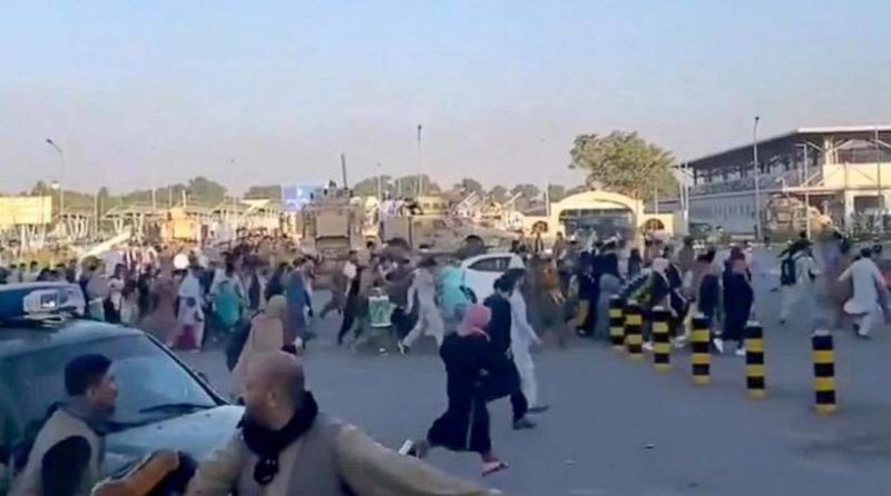 The airport in Kabul. 