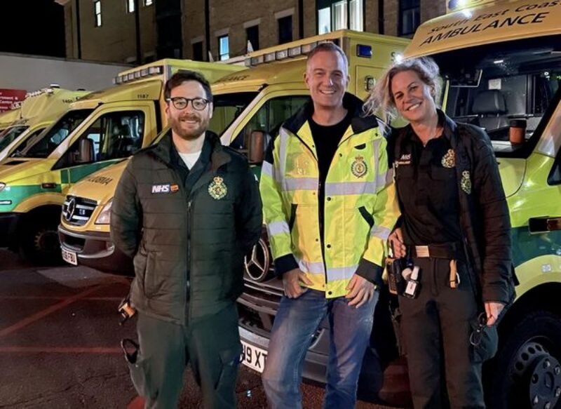 The wonderful A&E crew!