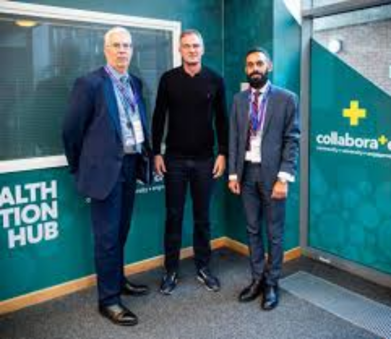 Peter Kyle helps launch health innovation hub at University of Brighton