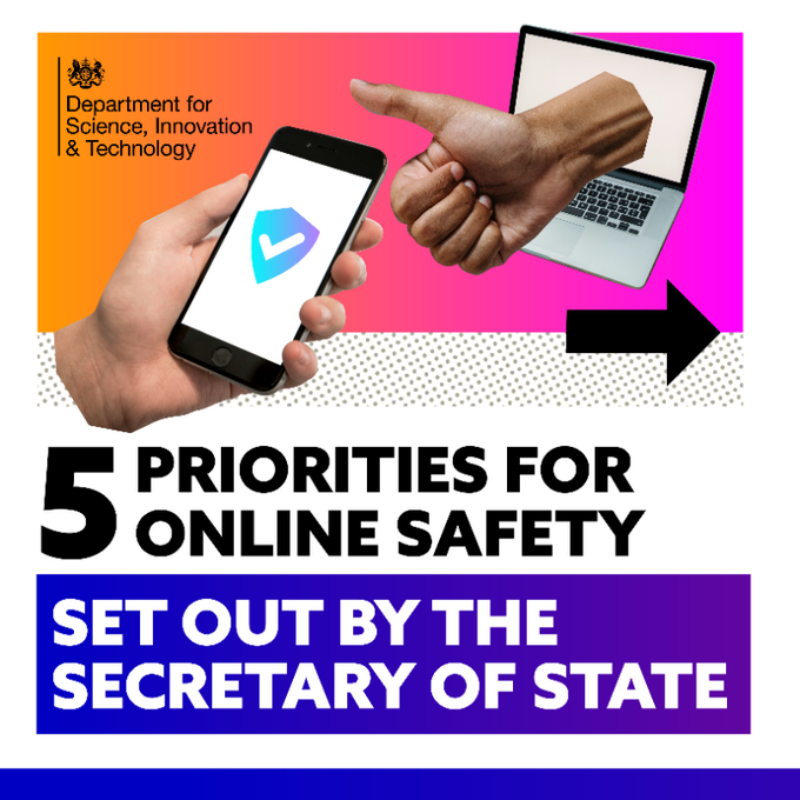 Five priorities for online safety